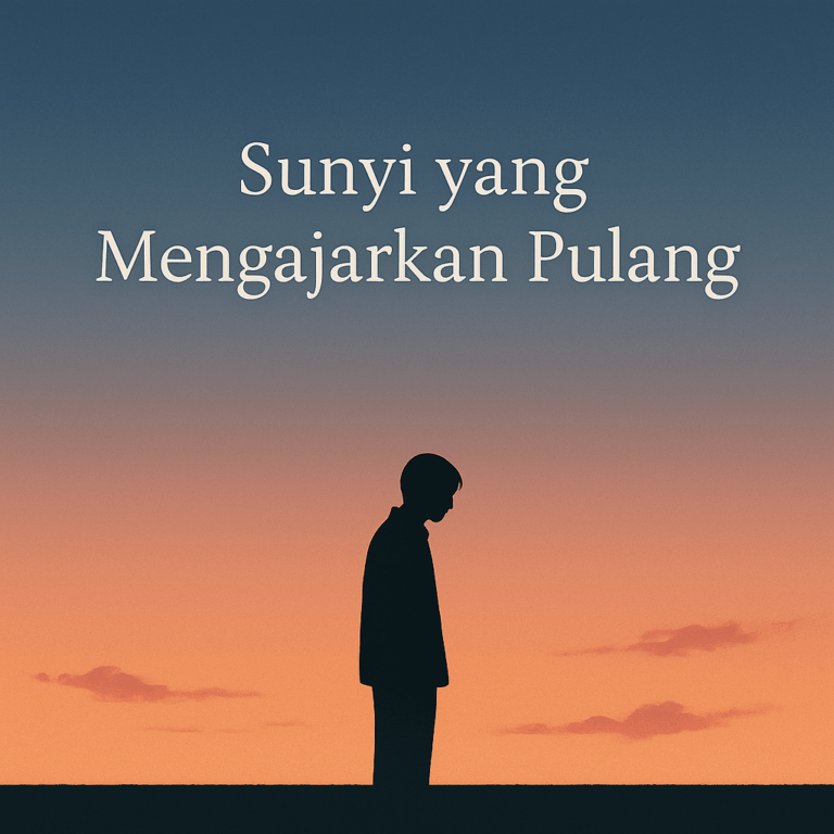 Sunyi yang Mengajarkan Pulang – Puisi Kehidupan